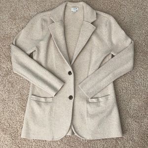J. Crew sweater blazer size S